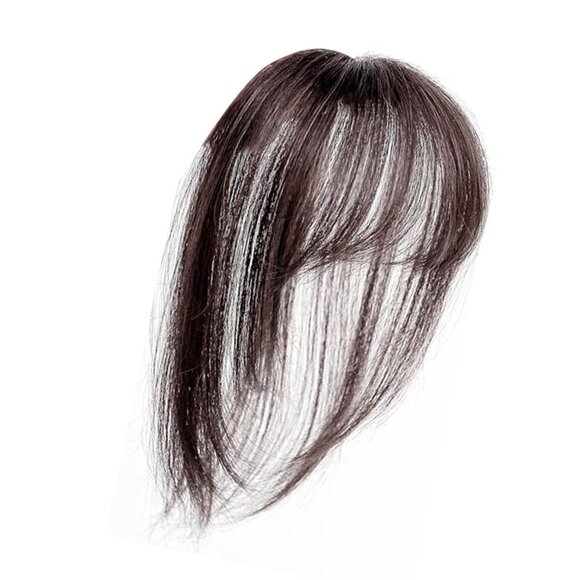 Hair Toppers for Thinning Hair Women Clip-In French Bang Synthetic Fiber main image 4